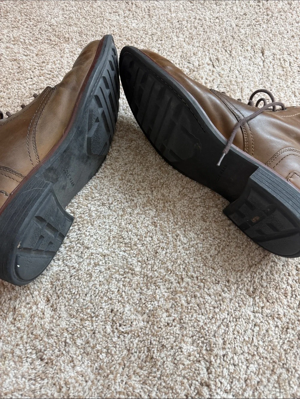 Cole Haan Bryce Men’s Boots Brown Leather Waterproof Size 11M